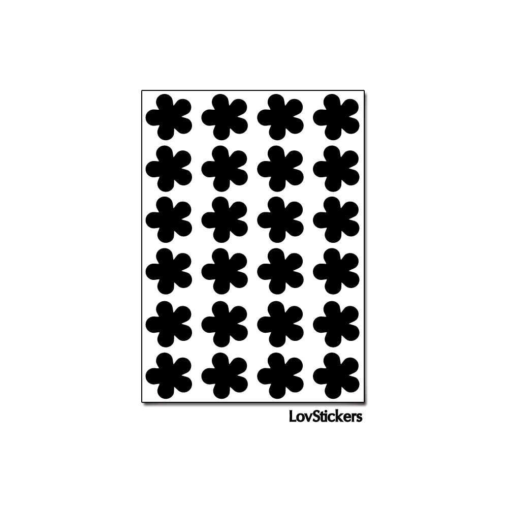 192 Stickers Fleur 1,5cm - Décoration Gommette Loisirs - Vinyle Repositionnable 192 Stickers Fleur 1,5cm - Décoration Gommette Loisirs - Vinyle Repositionnable