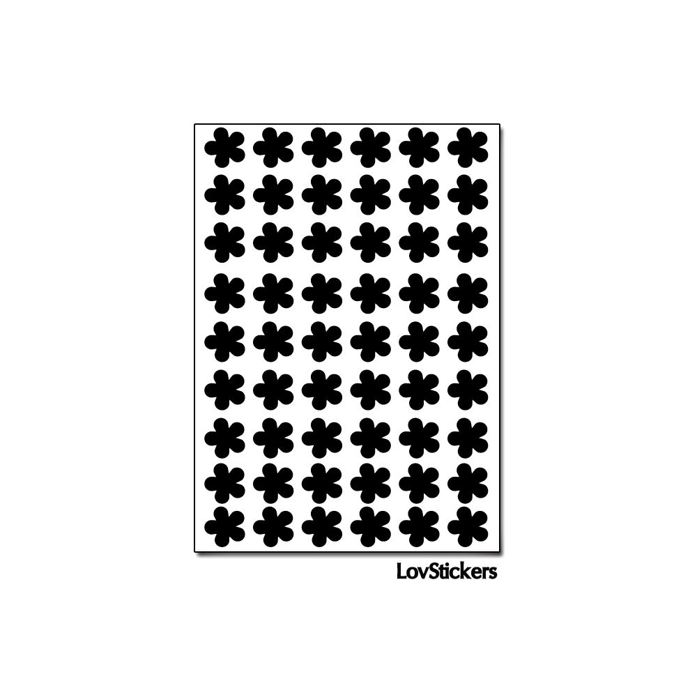 432 Stickers Fleur 1cm - Décoration Gommette Loisirs - Vinyle Repositionnable 432 Stickers Fleur 1cm - Décoration Gommette Loisirs - Vinyle Repositionnable