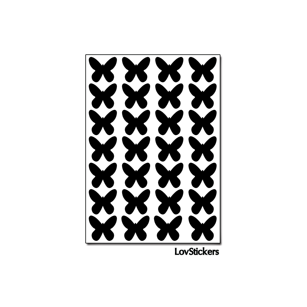 224 Stickers Papillon 1,4cm - Décoration Gommette Loisirs - Vinyle Repositionnable 224 Stickers Papillon 1,4cm - Décoration Gommette Loisirs - Vinyle Repositionnable