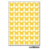 432 Stickers Papillon 1cm - Décoration Gommette Loisirs - Vinyle Repositionnable