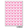 432 Stickers Papillon 1cm - Décoration Gommette Loisirs - Vinyle Repositionnable