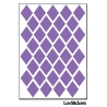 288 Stickers Losange 1,8cm - Décoration Gommette Loisirs - Vinyle Repositionnable