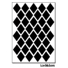 288 Stickers Losange 1,8cm - Décoration Gommette Loisirs - Vinyle Repositionnable