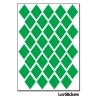 288 Stickers Losange 1,8cm - Décoration Gommette Loisirs - Vinyle Repositionnable