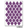 288 Stickers Losange 1,8cm - Décoration Gommette Loisirs - Vinyle Repositionnable
