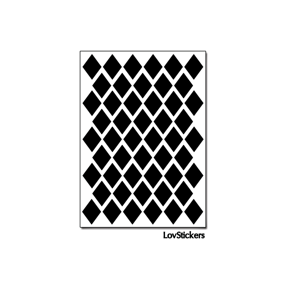 400 Stickers Losange 1,5cm - Décoration Gommette Loisirs - Vinyle Repositionnable 400 Stickers Losange 1,5cm - Décoration Gommette Loisirs - Vinyle Repositionnable