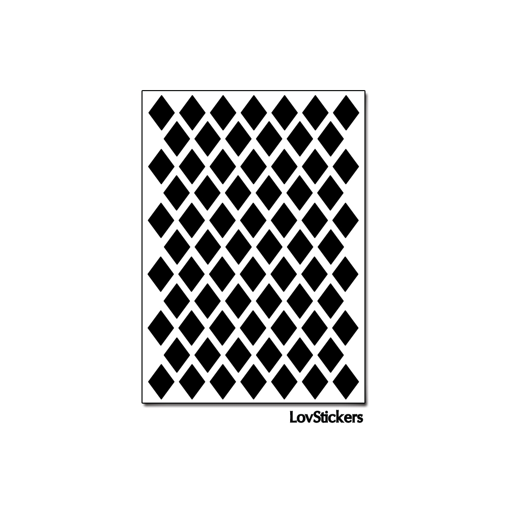 576 Stickers Losange 1,2cm - Décoration Gommette Loisirs - Vinyle Repositionnable 576 Stickers Losange 1,2cm - Décoration Gommette Loisirs - Vinyle Repositionnable