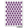 576 Stickers Losange 1,2cm - Décoration Gommette Loisirs - Vinyle Repositionnable