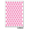 784 Stickers Losange 1cm - Décoration Gommette Loisirs - Vinyle Repositionnable