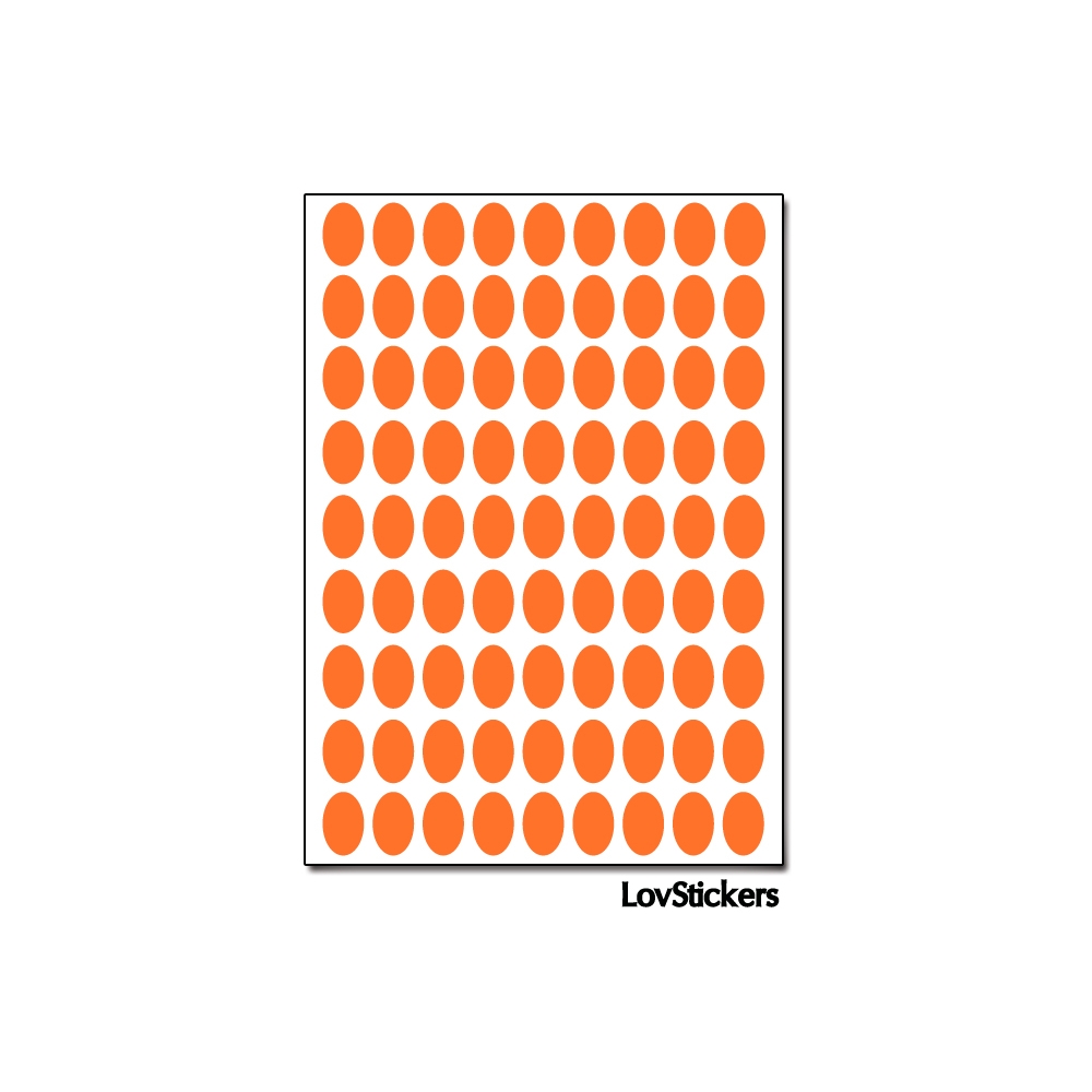 648 Stickers Ovale 1cm - Décoration Gommette Loisirs - Vinyle Repositionnable 648 Stickers Ovale 1cm - Décoration Gommette Loisirs - Vinyle Repositionnable