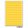 112 Stickers Ligne 0,6cm - Décoration Gommette Loisirs - Vinyle Repositionnable