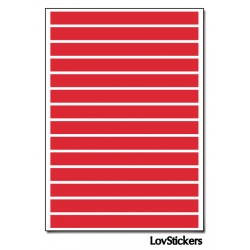 112 Stickers Ligne 0,6cm - Décoration Gommette Loisirs - Vinyle Repositionnable