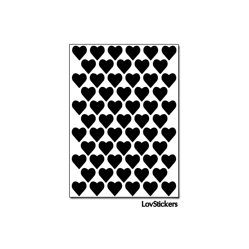488 Stickers Coeur 1cm - Décoration Gommette Loisirs - Vinyle Repositionnable 488 Stickers Coeur 1cm - Décoration Gommette Loisirs - Vinyle Repositionnable