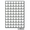 560 Stickers Coeur 0,8cm - Décoration Gommette Loisirs - Vinyle Repositionnable