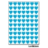 560 Stickers Coeur 0,8cm - Décoration Gommette Loisirs - Vinyle Repositionnable