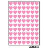 560 Stickers Coeur 0,8cm - Décoration Gommette Loisirs - Vinyle Repositionnable