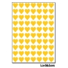 560 Stickers Coeur 0,8cm - Décoration Gommette Loisirs - Vinyle Repositionnable