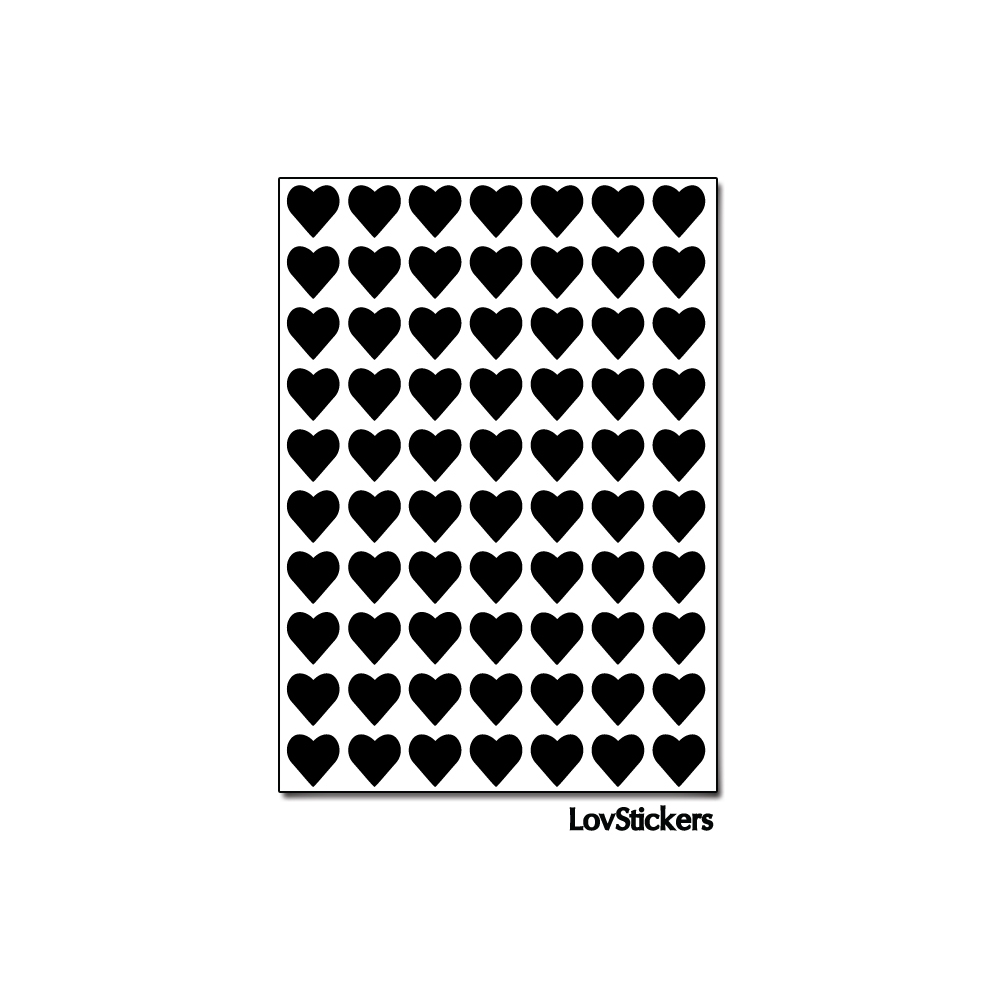 560 Stickers Coeur 0,8cm - Décoration Gommette Loisirs - Vinyle Repositionnable 560 Stickers Coeur 0,8cm - Décoration Gommette Loisirs - Vinyle Repositionnable