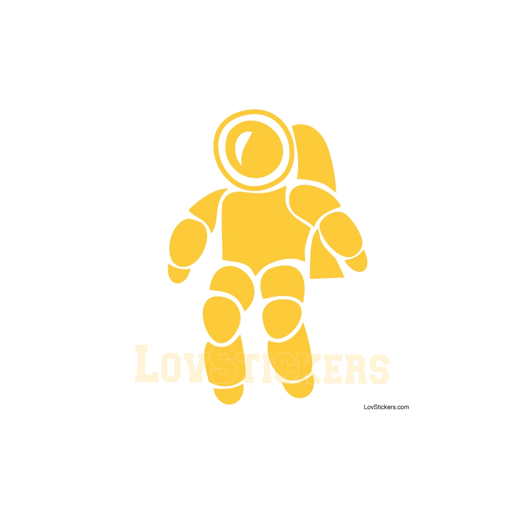 Stickers Astronaute - Décoration intérieur en Vinyle - Nombreux coloris Stickers Astronaute - Décoration intérieur en Vinyle - Nombreux coloris