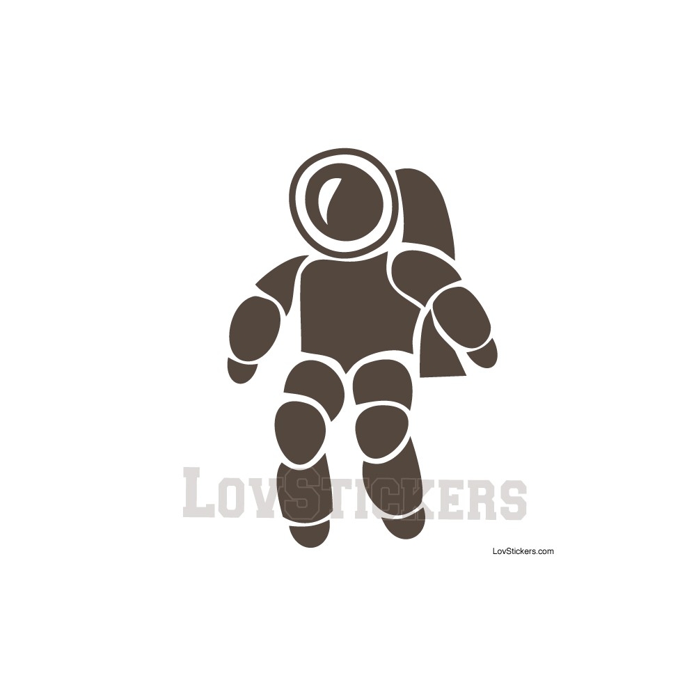 Stickers Astronaute - Décoration intérieur en Vinyle - Nombreux coloris Stickers Astronaute - Décoration intérieur en Vinyle - Nombreux coloris