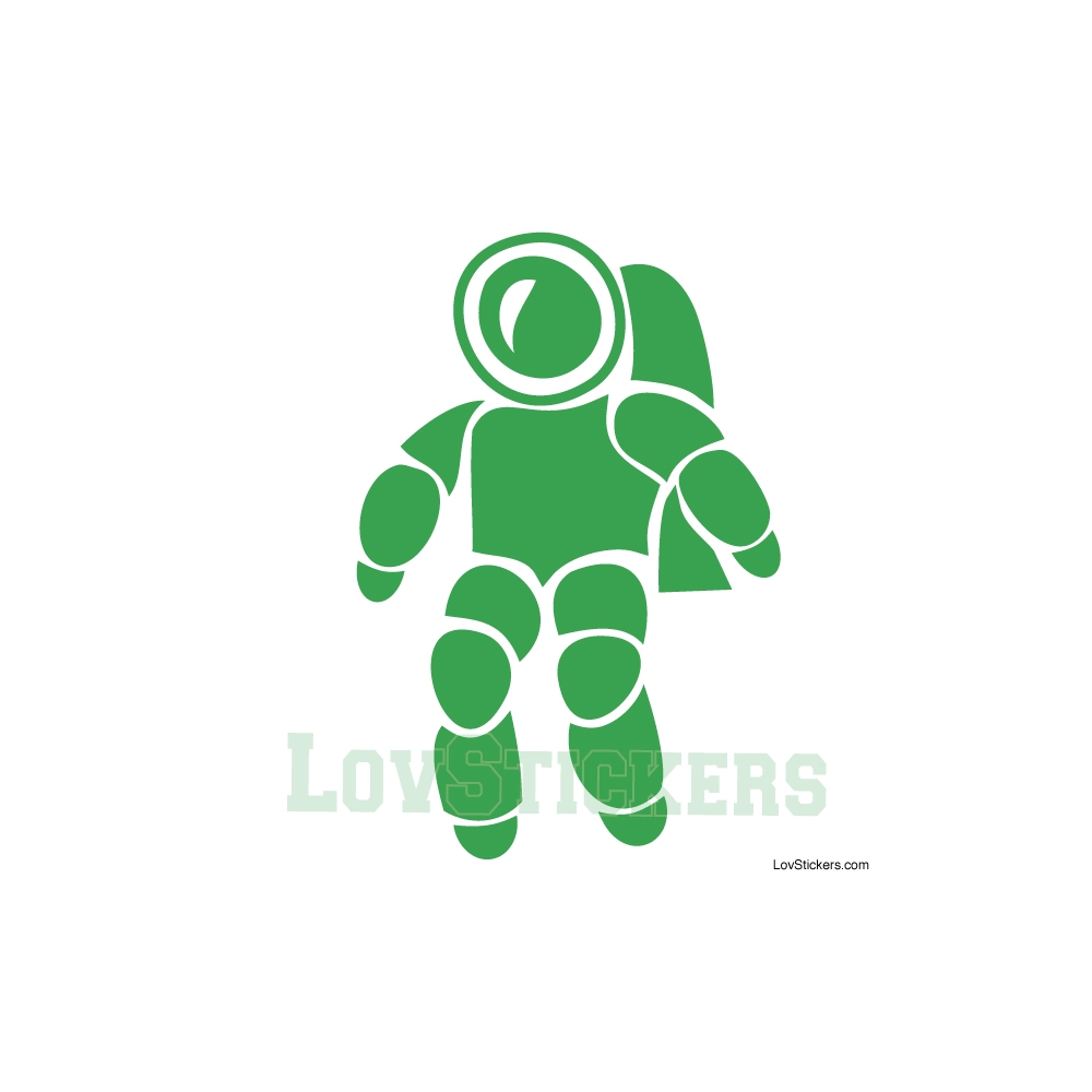 Stickers Astronaute - Décoration intérieur en Vinyle - Nombreux coloris Stickers Astronaute - Décoration intérieur en Vinyle - Nombreux coloris