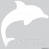 Stickers Dauphin - Décoration intérieur en Vinyle - Nombreux coloris