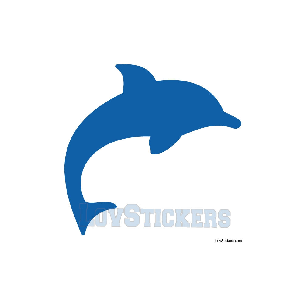 Stickers Dauphin - Décoration intérieur en Vinyle - Nombreux coloris Stickers Dauphin - Décoration intérieur en Vinyle - Nombreux coloris