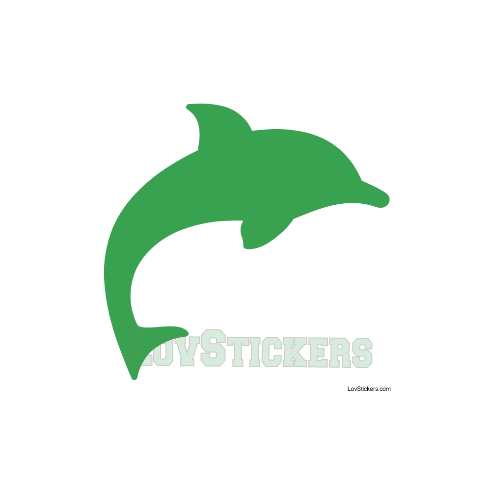 Stickers Dauphin - Décoration intérieur en Vinyle - Nombreux coloris Stickers Dauphin - Décoration intérieur en Vinyle - Nombreux coloris