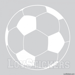 Stickers Ballon de Football