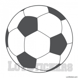 Stickers Ballon de Football