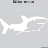 Stickers Requin - Décoration intérieur en Vinyle - Nombreux coloris