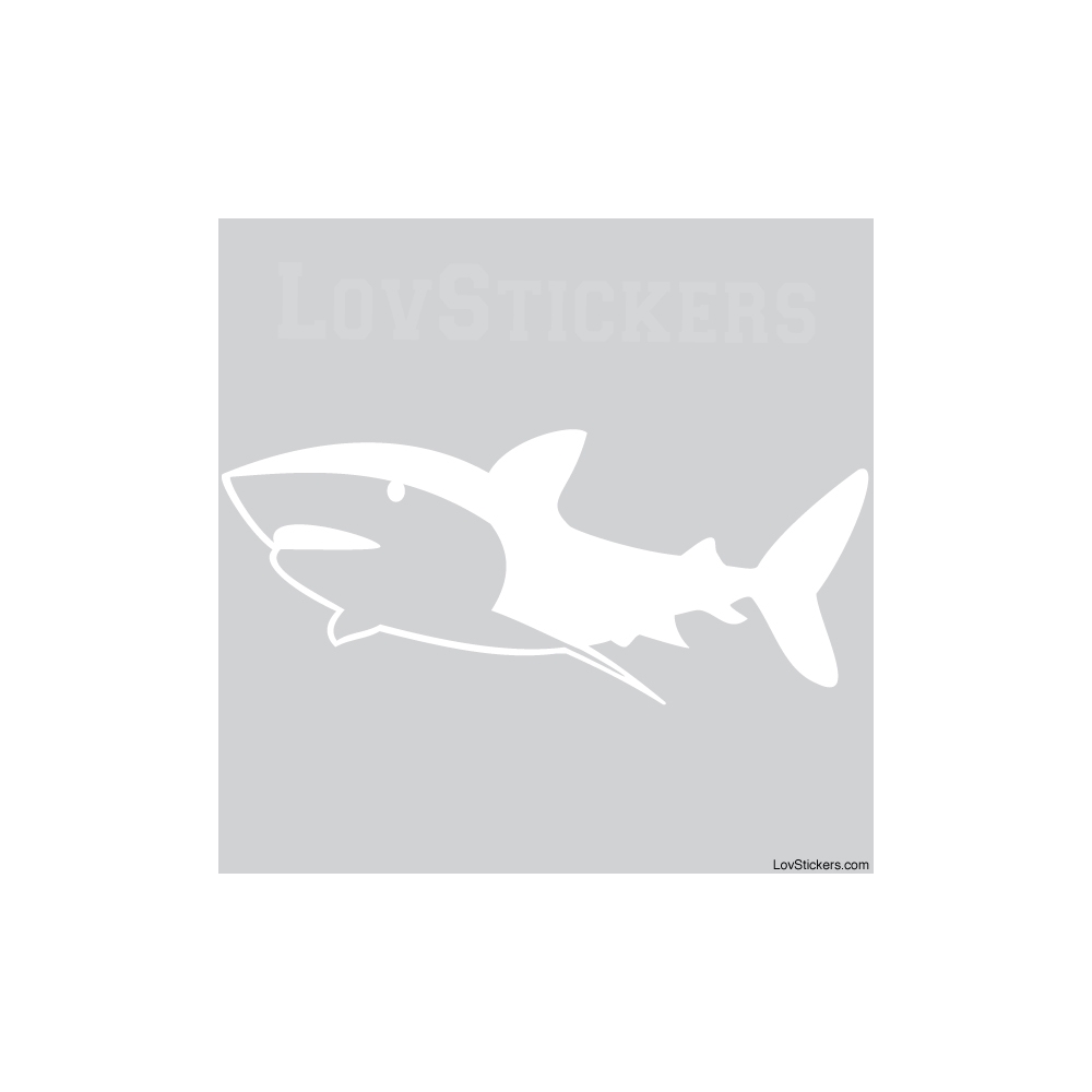 Stickers Requin - Décoration intérieur en Vinyle - Nombreux coloris Stickers Requin - Décoration intérieur en Vinyle - Nombreux coloris