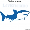 Stickers Requin - Décoration intérieur en Vinyle - Nombreux coloris