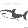 Stickers Requin - Décoration intérieur en Vinyle - Nombreux coloris