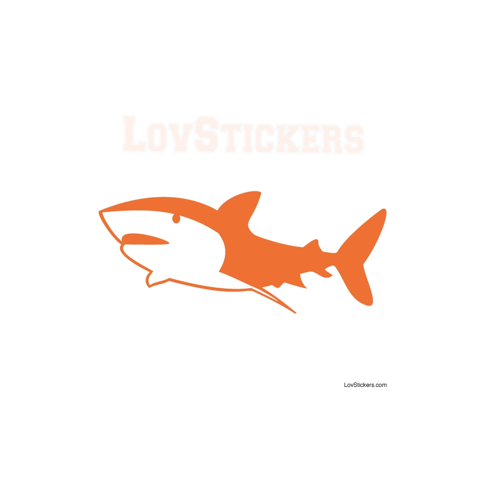 Stickers Requin - Décoration intérieur en Vinyle - Nombreux coloris Stickers Requin - Décoration intérieur en Vinyle - Nombreux coloris