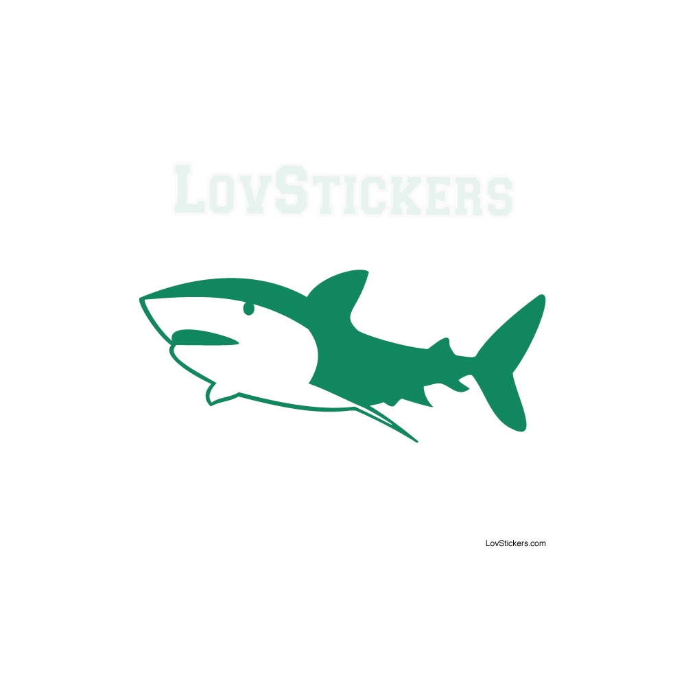 Stickers Requin - Décoration intérieur en Vinyle - Nombreux coloris Stickers Requin - Décoration intérieur en Vinyle - Nombreux coloris