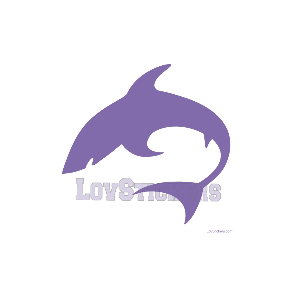 Stickers Requin - Décoration intérieur en Vinyle - Nombreux coloris Stickers Requin - Décoration intérieur en Vinyle - Nombreux coloris