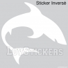 Stickers Requin - Décoration intérieur en Vinyle - Nombreux coloris