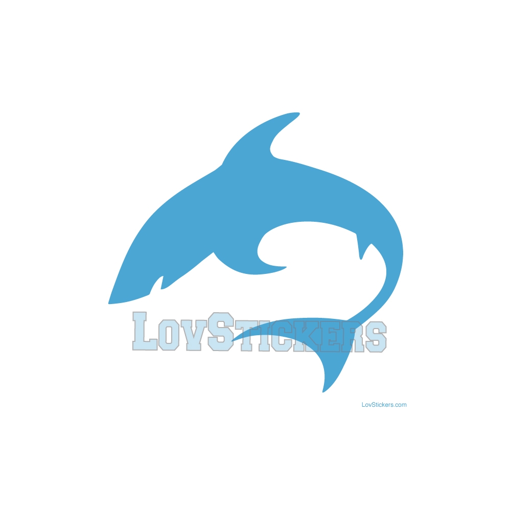 Stickers Requin - Décoration intérieur en Vinyle - Nombreux coloris Stickers Requin - Décoration intérieur en Vinyle - Nombreux coloris