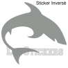 Stickers Requin - Décoration intérieur en Vinyle - Nombreux coloris