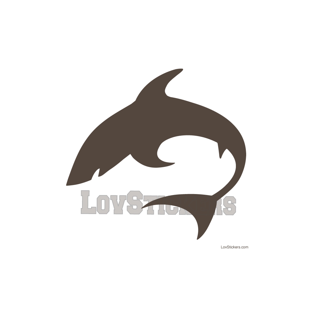 Stickers Requin - Décoration intérieur en Vinyle - Nombreux coloris Stickers Requin - Décoration intérieur en Vinyle - Nombreux coloris