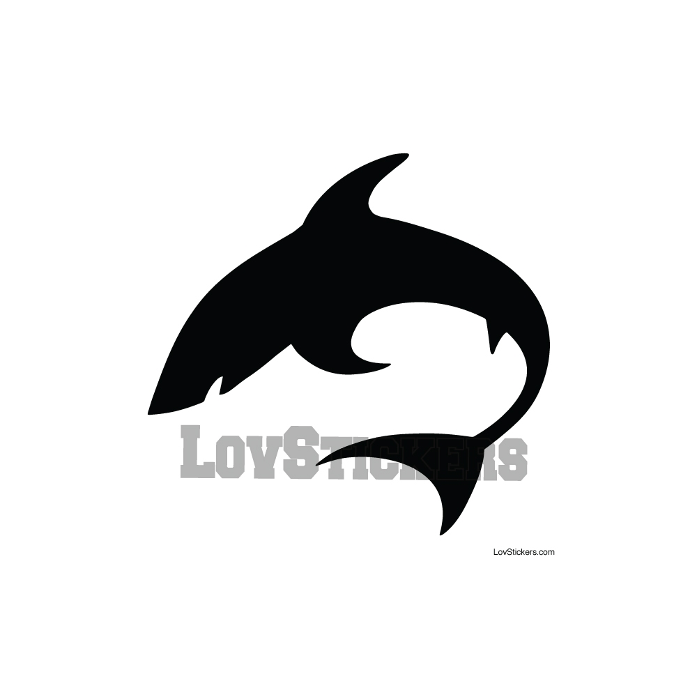 Stickers Requin - Décoration intérieur en Vinyle - Nombreux coloris Stickers Requin - Décoration intérieur en Vinyle - Nombreux coloris