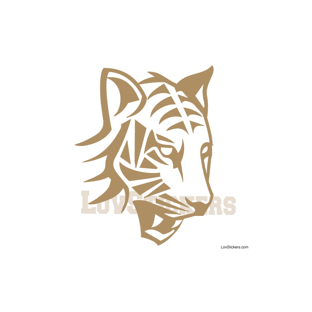 Stickers Tigre - Décoration intérieur en Vinyle - Nombreux coloris Stickers Tigre - Décoration intérieur en Vinyle - Nombreux coloris