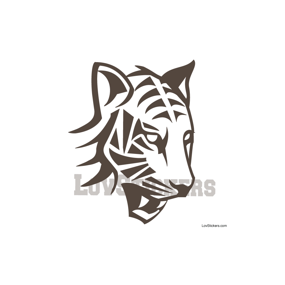 Stickers Tigre - Décoration intérieur en Vinyle - Nombreux coloris Stickers Tigre - Décoration intérieur en Vinyle - Nombreux coloris