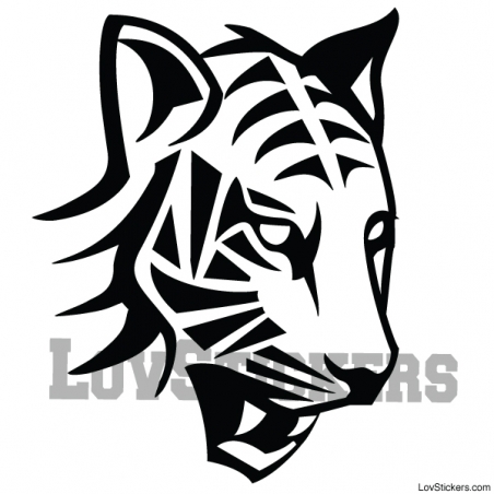 Stickers Tigre - Décoration intérieur en Vinyle - Nombreux coloris Stickers Tigre - Décoration intérieur en Vinyle - Nombreux coloris