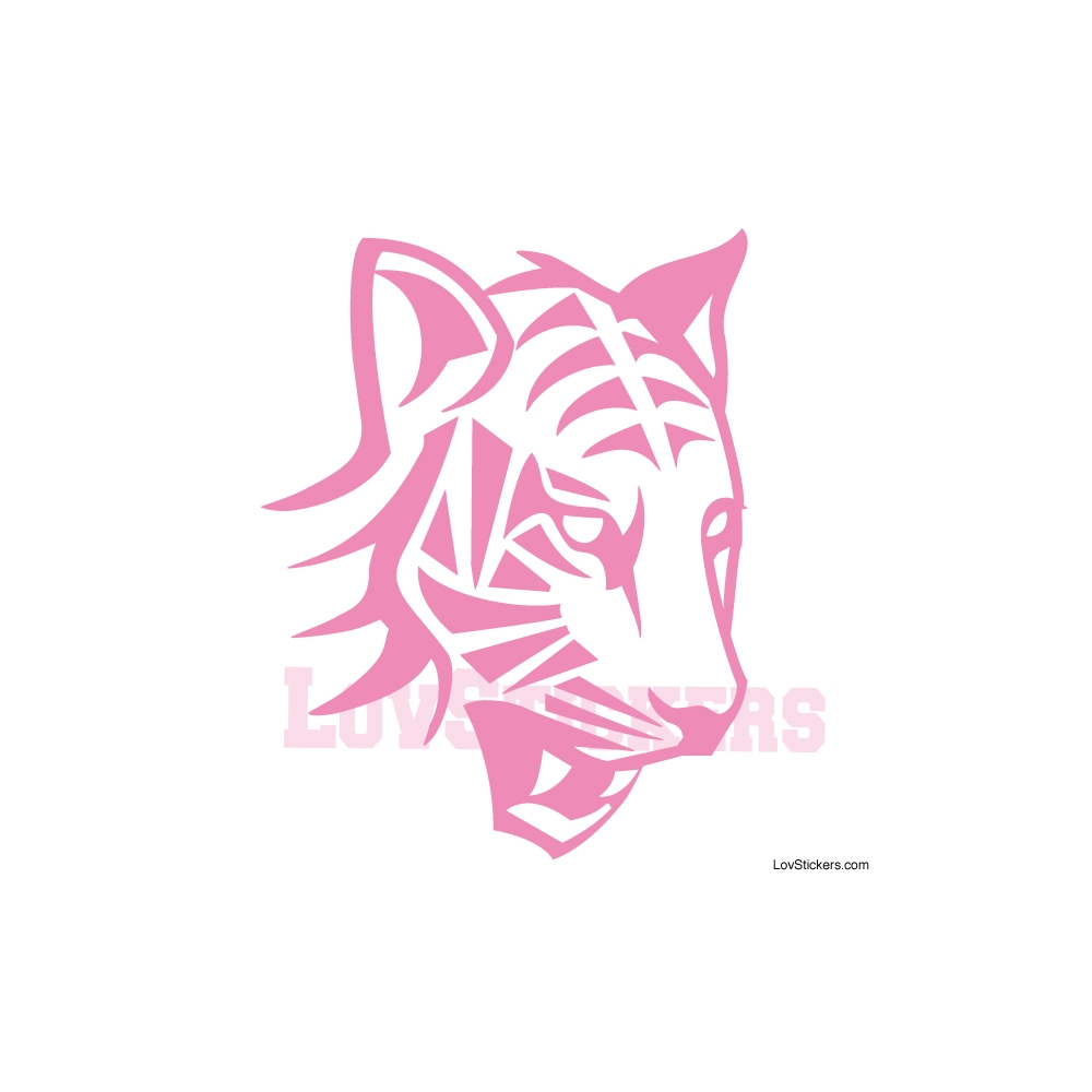 Stickers Tigre - Décoration intérieur en Vinyle - Nombreux coloris