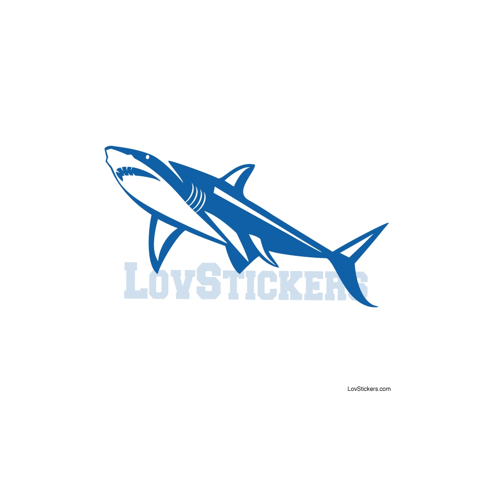 Stickers Requin - Décoration intérieur en Vinyle - Nombreux coloris Stickers Requin - Décoration intérieur en Vinyle - Nombreux coloris