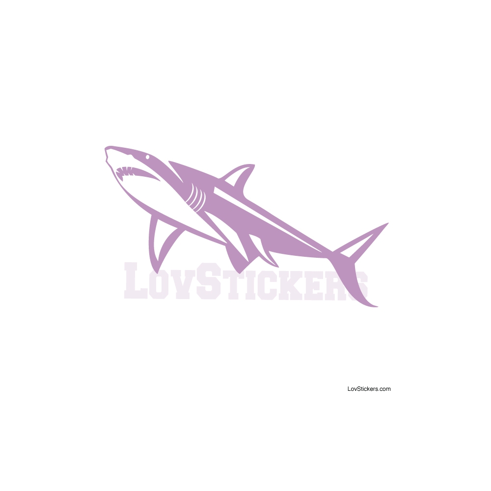 Stickers Requin - Décoration intérieur en Vinyle - Nombreux coloris Stickers Requin - Décoration intérieur en Vinyle - Nombreux coloris