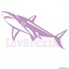 Stickers Requin - Décoration intérieur en Vinyle - Nombreux coloris