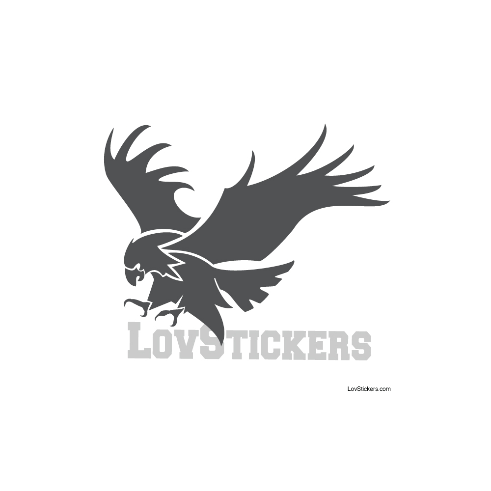 Stickers Aigle Tribal - Décoration intérieur en Vinyle - Nombreux coloris Stickers Aigle Tribal - Décoration intérieur en Vinyle - Nombreux coloris